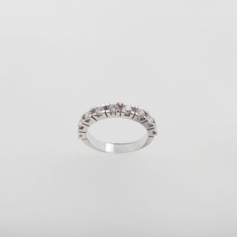 0,75 Ct Pırlanta Yarımtur Yüzük